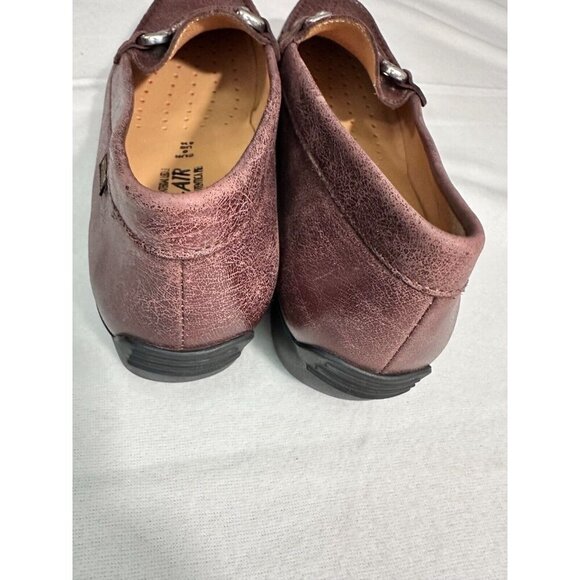 Mephisto Cool Air Natala Brown Size 8.5 Leather Ring Strap Comfort Loafers Shoes - Picture 6 of 8